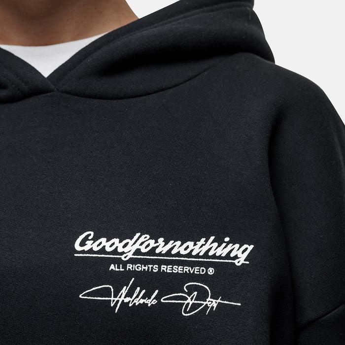 Good For Nothing Cult Black Hoodie