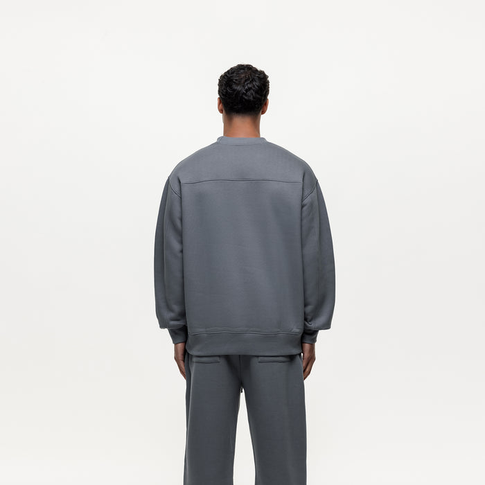 Good For Nothing Daily Grey Sweatshirt