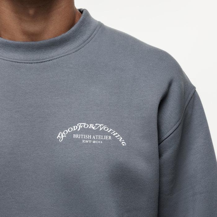 Good For Nothing Daily Grey Sweatshirt