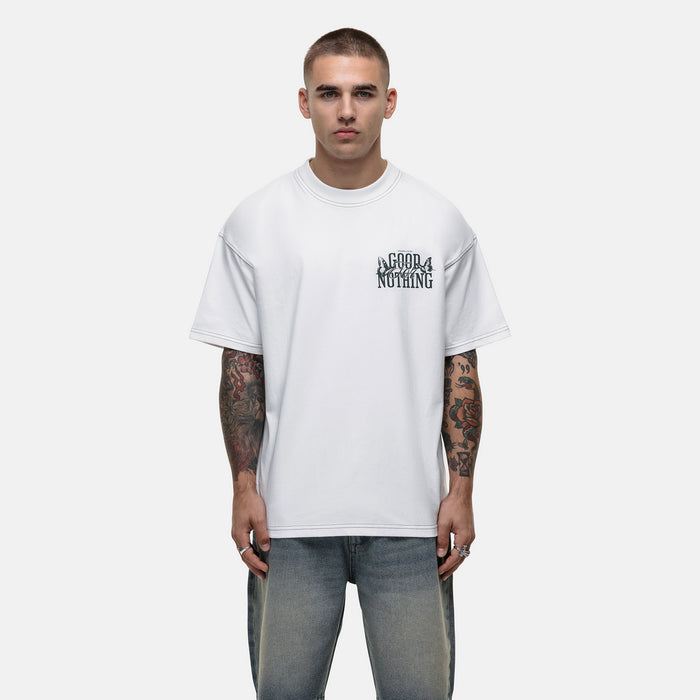 good for nothing Dakota Butterfly White T-shirt