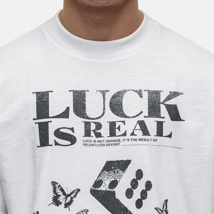 Good For Nothing Dice White Slub T-shirt