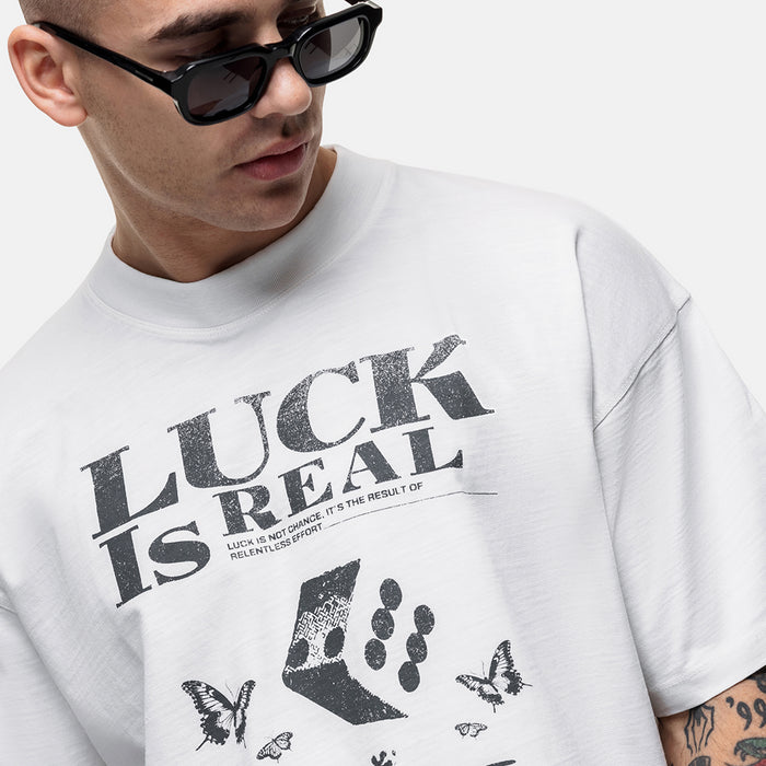 Good For Nothing Dice White Slub T-shirt