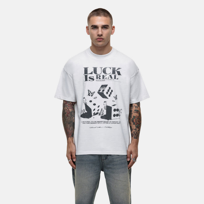 good for nothing Dice White Slub T-shirt