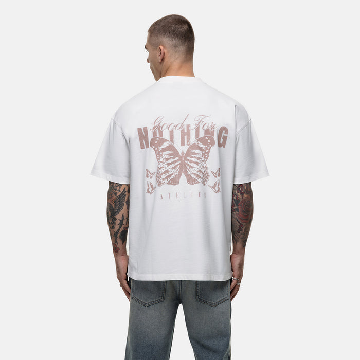 Good For Nothing Embrace Vintage White T-shirt