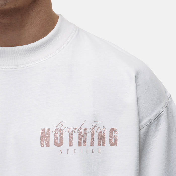 Good For Nothing Embrace Vintage White T-shirt