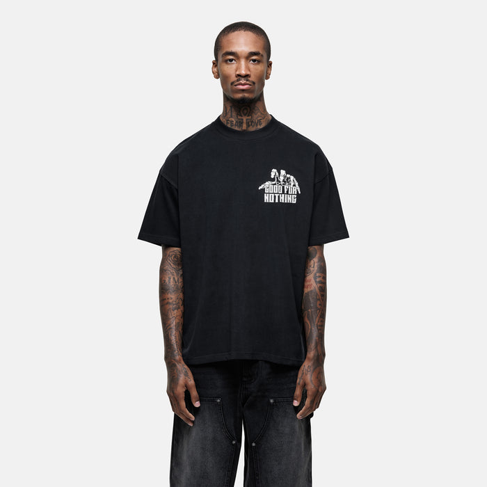 Good For Nothing Eternal Skeleton Black T-shirt