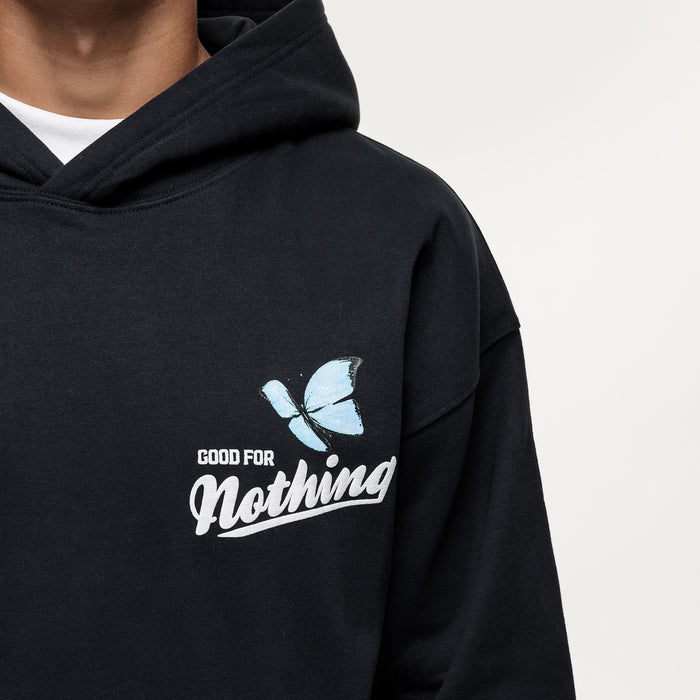 Good For Nothing Flight Black Hoodie