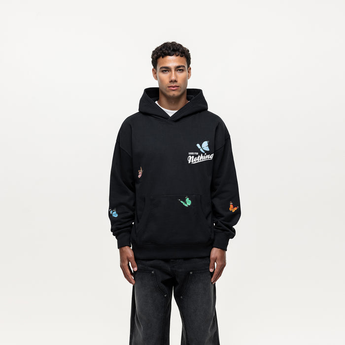 good for nothing Flight Black Hoodie