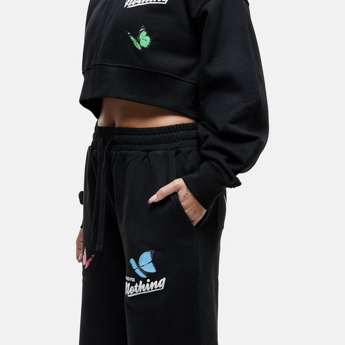 Good For Nothing Flight Washed Black Baggy Jogger