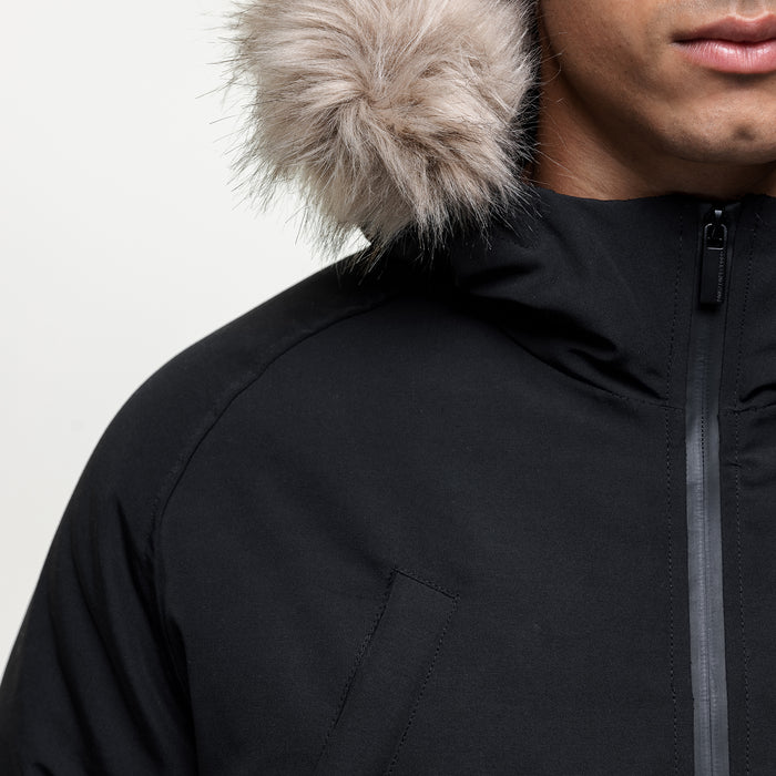 Good For Nothing Fortitude Black Parka Bomber