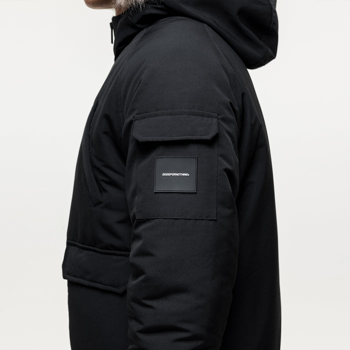 Good For Nothing Fortitude Black Parka Bomber