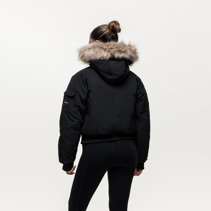 Good For Nothing Fortitude Black Parka Bomber