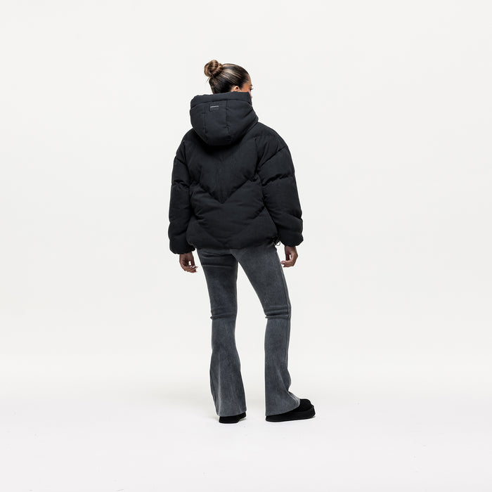 Good For Nothing Glacier Black Puffer Coat