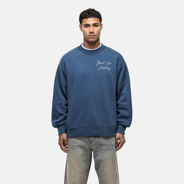good for nothing Imaginary Navy Sweatshirt