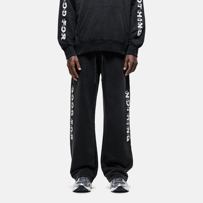 good for nothing Liberty Washed Black Sweatpant