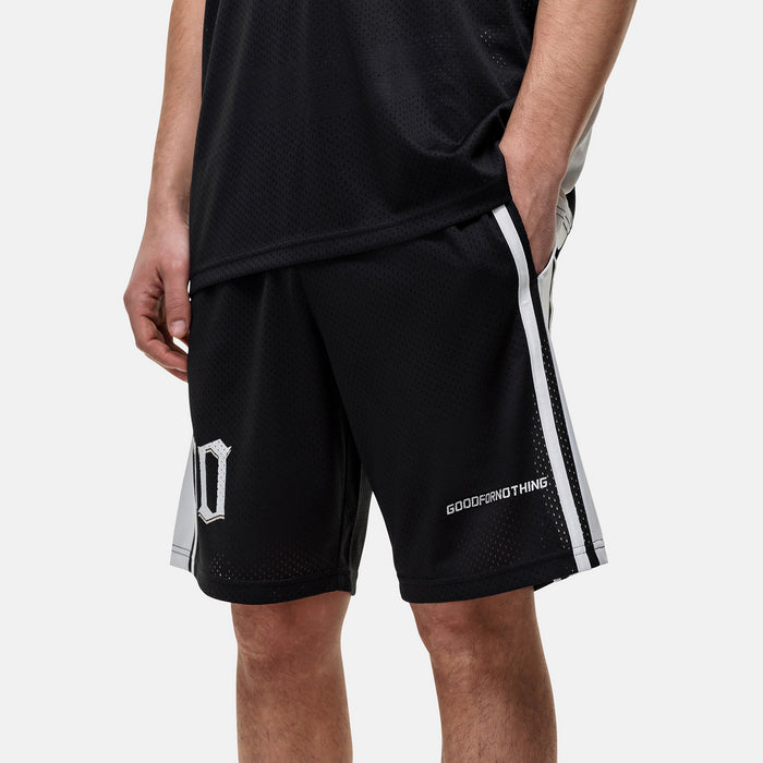 Good For Nothing Mesh Jersey Black Shorts