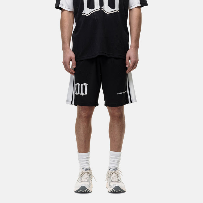 good for nothing Mesh Jersey Black Shorts
