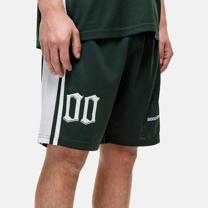 Good For Nothing Mesh Jersey Green Shorts