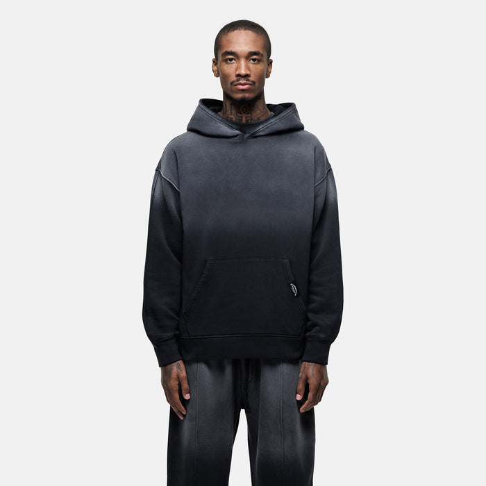 good for nothing Nebraska Faded Black Hoodie