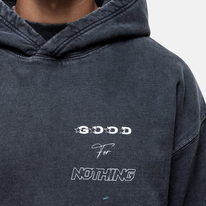 Good For Nothing Nevada Washed Black Hoodie