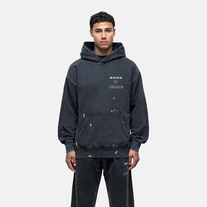 good for nothing Nevada Washed Black Hoodie