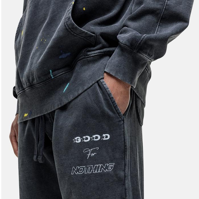 Good For Nothing Nevada Washed Black Sweatpants