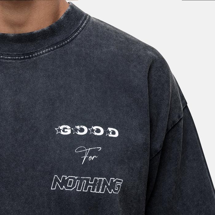 Good For Nothing Nevada Washed Black T-shirt