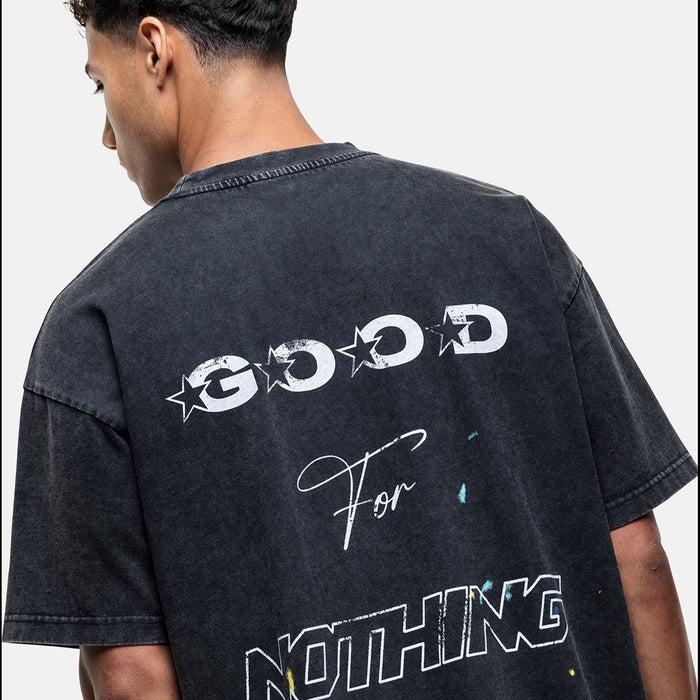 Good For Nothing Nevada Washed Black T-shirt