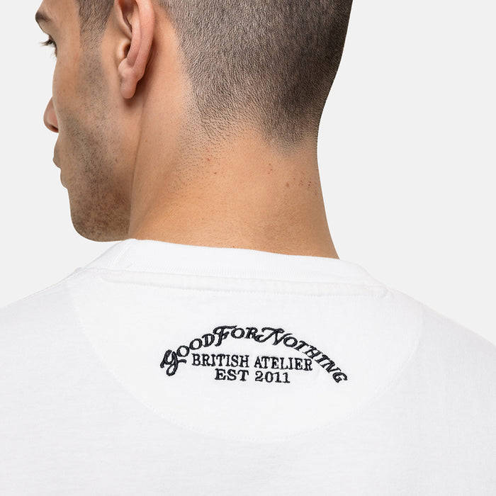 Good For Nothing Overlock Optic White T-shirt