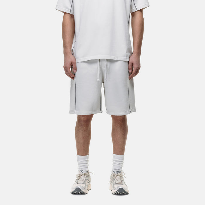 good for nothing Overlock Vintage White Shorts