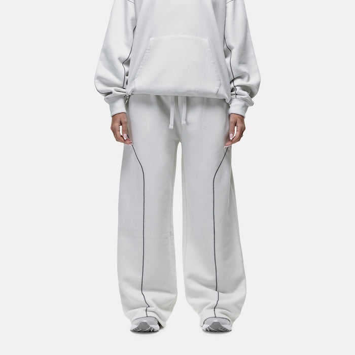 good for nothing Overlock Vintage White Sweatpant