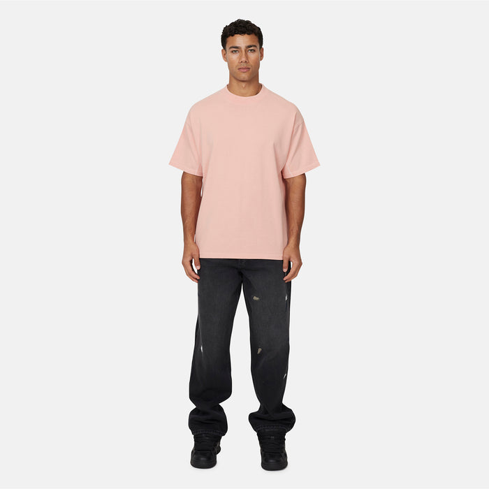 Good For Nothing Overlock Washed Pink T-shirt