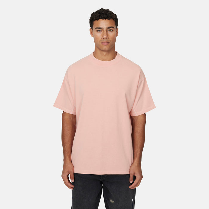good for nothing Overlock Washed Pink T-shirt