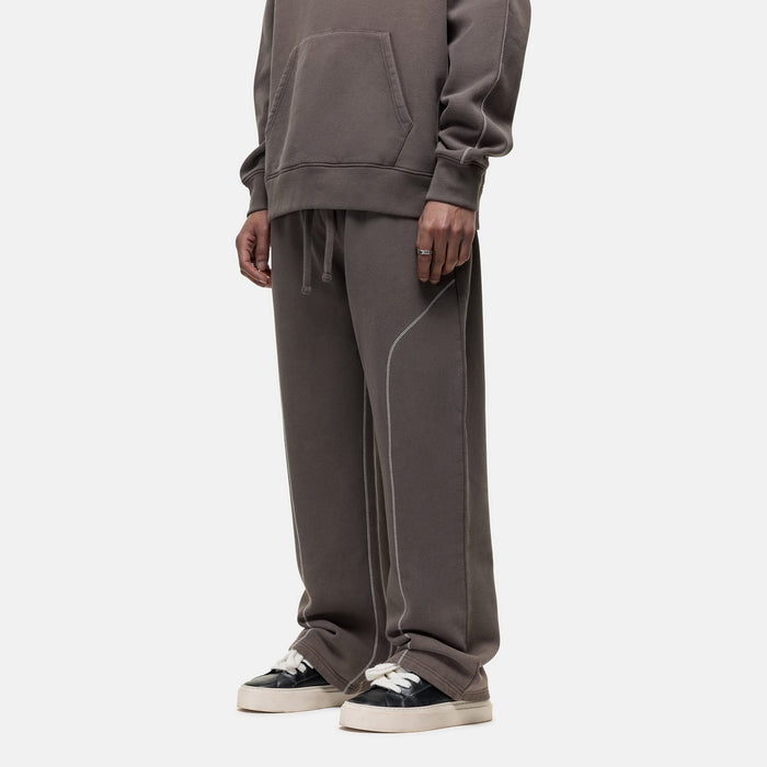 Good For Nothing Overlock Washed Taupe Jogger