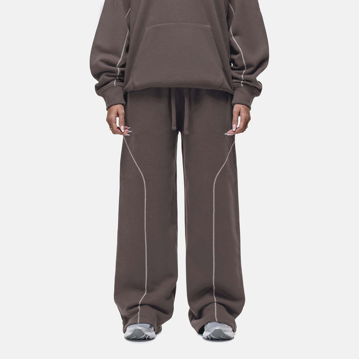 good for nothing Overlock Washed Taupe Sweatpant
