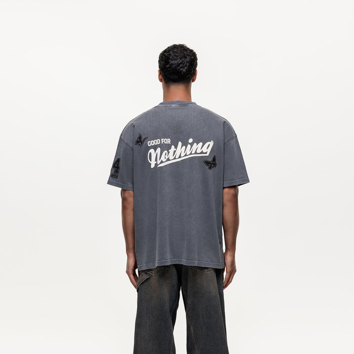 Good For Nothing Oversized Team Grey T-shirt