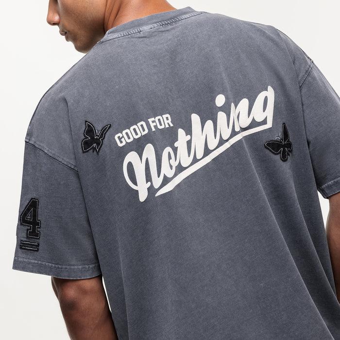 Good For Nothing Oversized Team Grey T-shirt