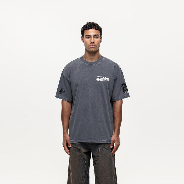 good for nothing Oversized Team Grey T-shirt