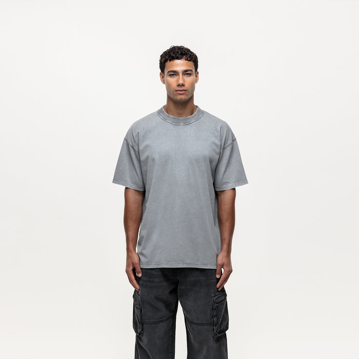 good for nothing Reverse Washed Grey T-shirt