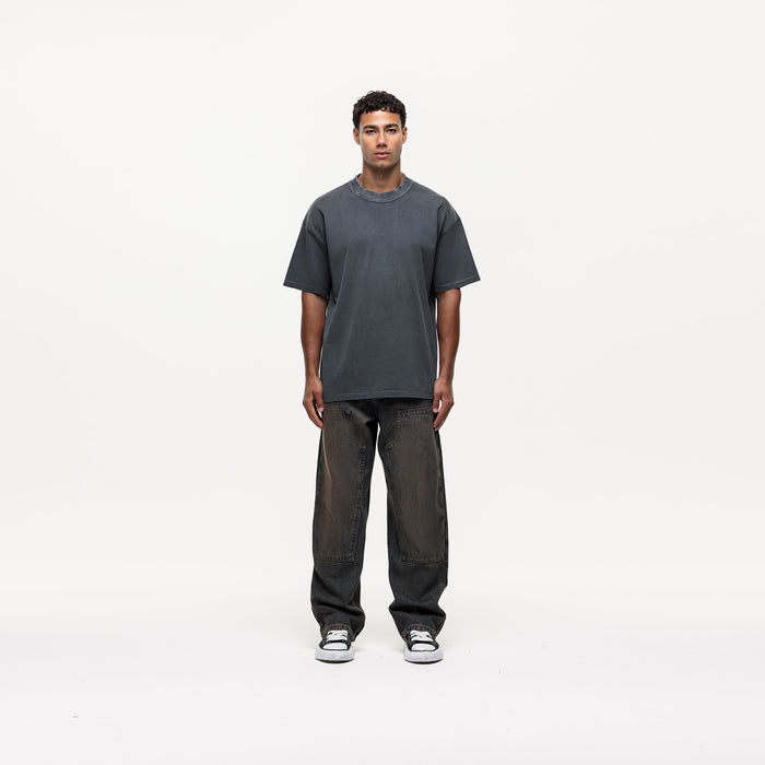 Good For Nothing Reverse Washed Gunmetal T-shirt