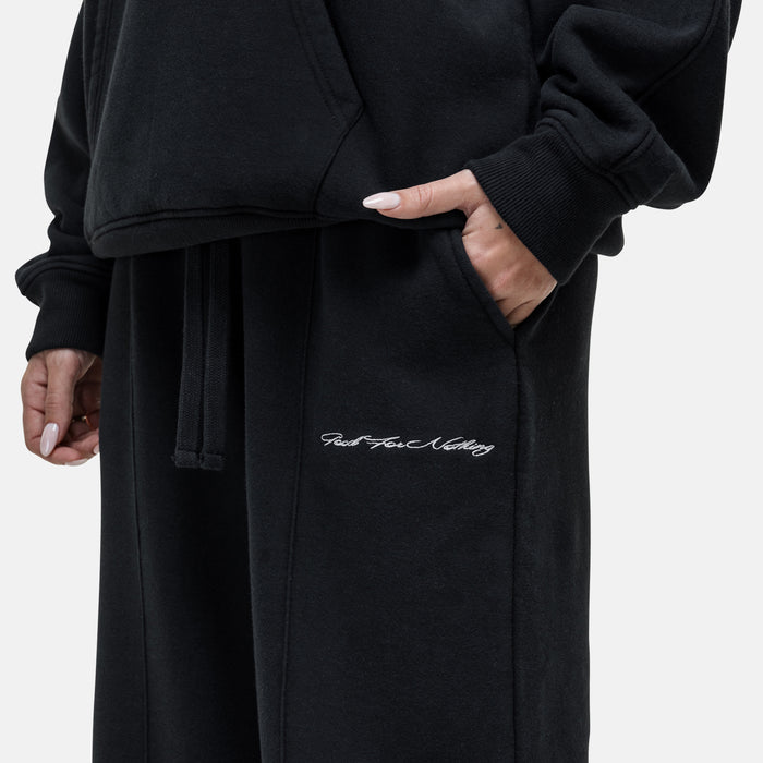 Good For Nothing Scribble Washed Black Jogger