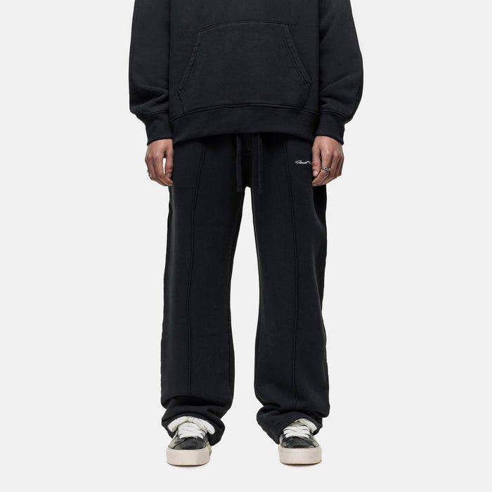 Good For Nothing Scribble Washed Black Joggers