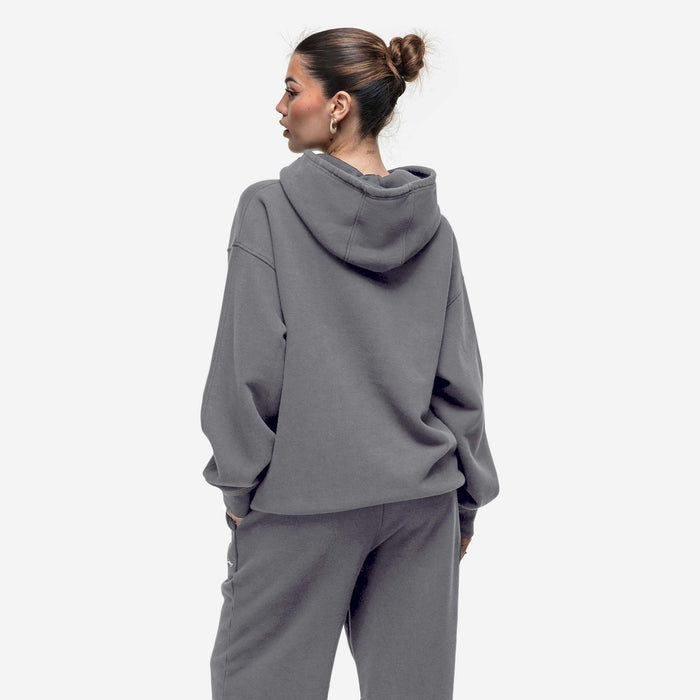 Good For Nothing Scribble Washed Grey Hoodie