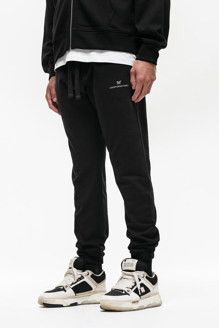 good for nothing Skinny Spirit Black Sweatpant