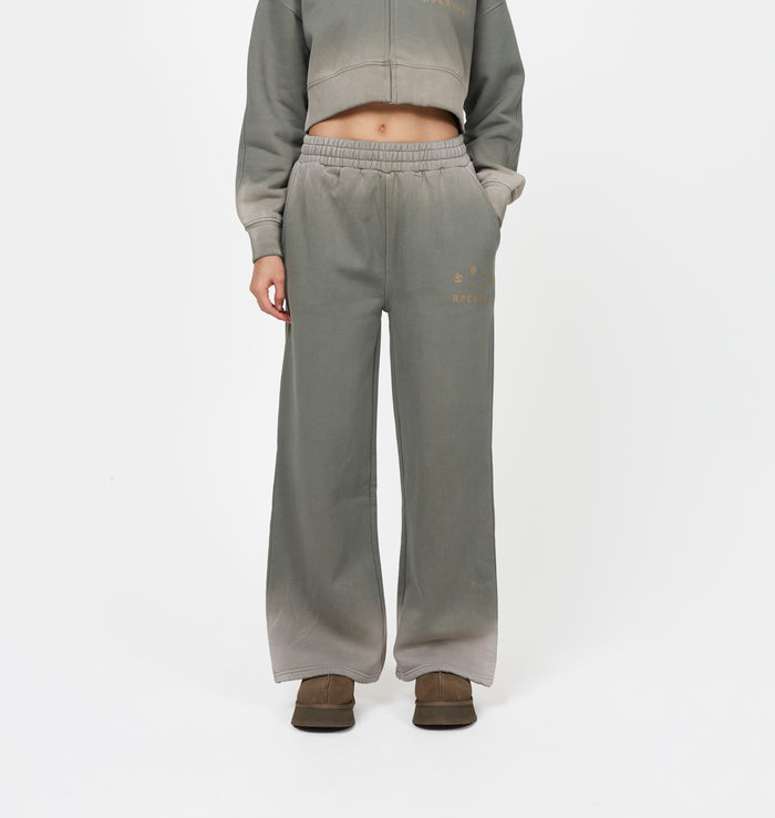 good for nothing Sprayed Cali Green Baggy Jogger