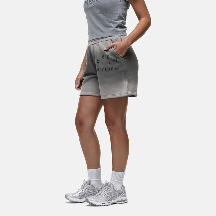 Good For Nothing Sprayed Cali Grey Shorts