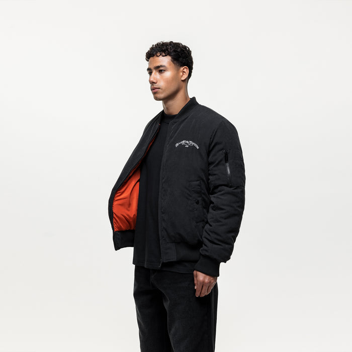 Good For Nothing Track Black Bomber Jacket