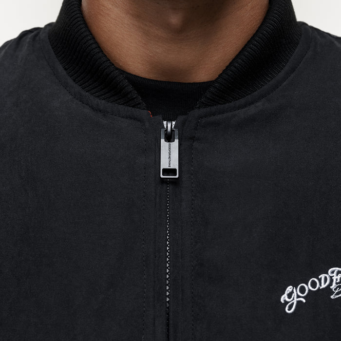 Good For Nothing Track Black Bomber Jacket