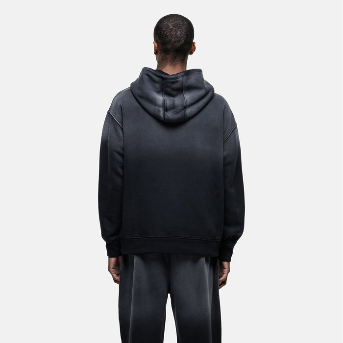 Good For Nothing Vintage 1986 Faded Black Hoodie