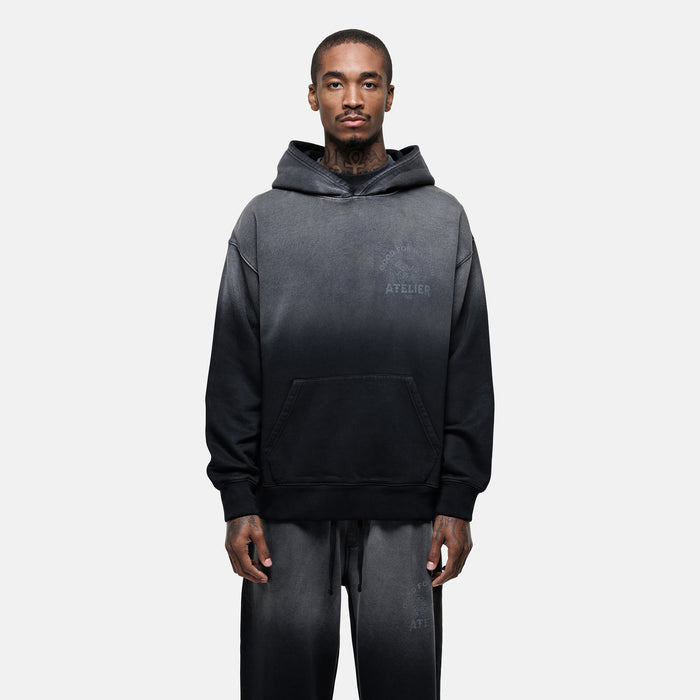 good for nothing Vintage 1986 Faded Black Hoodie